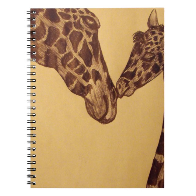 Caderno Espiral Girafa (Frente)