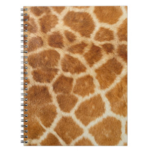 Caderno Espiral Giraffe fur Impressão