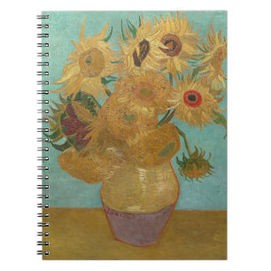 Caderno Espiral Girassóis
