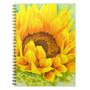 Caderno Espiral Girassol