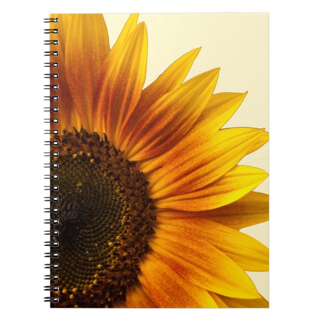 Caderno Espiral Girassol (Frente)