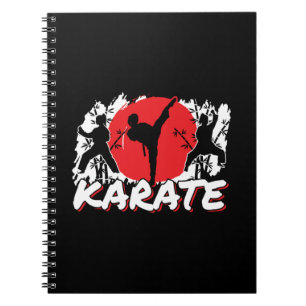 Caderno Espiral Girls Karate - Tema Japonês Patriótico