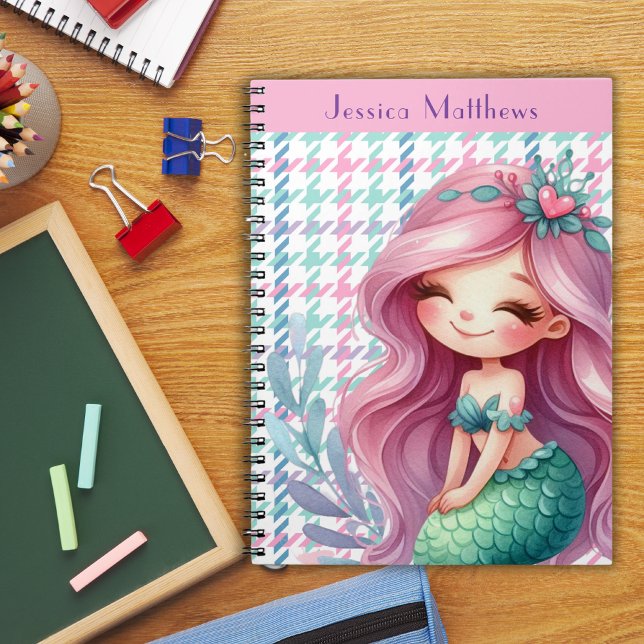 Caderno Espiral Girls Mermaid (Criador carregado)