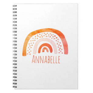Caderno Espiral Girls Rainbow Nome