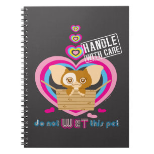 Caderno Espiral Gizmo   Do Not Wet This Pet