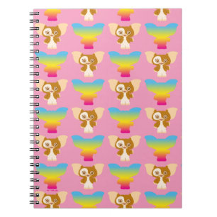 Caderno Espiral Gizmo   Rainbow Pattern