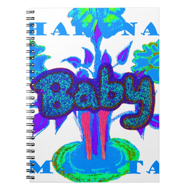 Caderno Espiral Glitter Baby Hakuna Matata presentes.png (Frente)