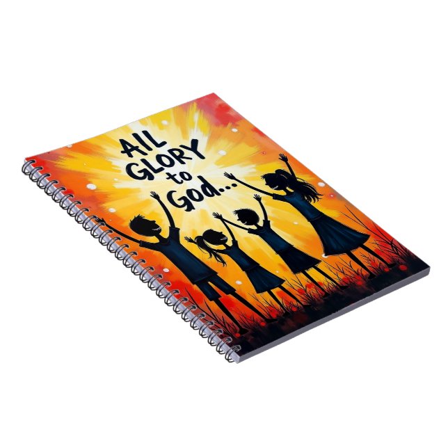 Caderno Espiral Glória (Lado Direito)