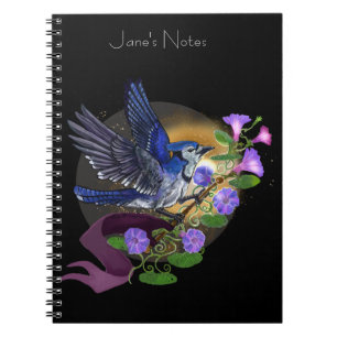 Caderno Espiral Glória da Manhã BlueJay