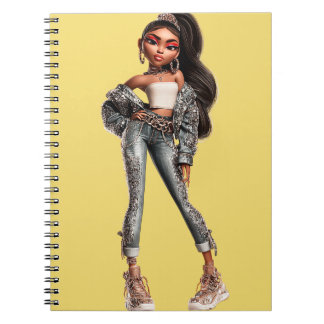 Caderno Espiral Glow Getter Yellow Spiral Photo Notebook
