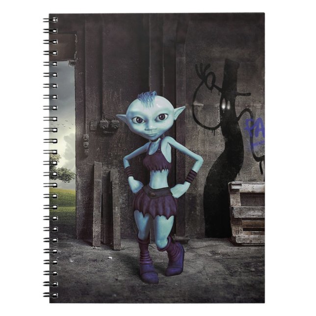 Caderno Espiral Gnomo (Frente)