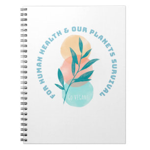 Caderno Espiral Go Vegan