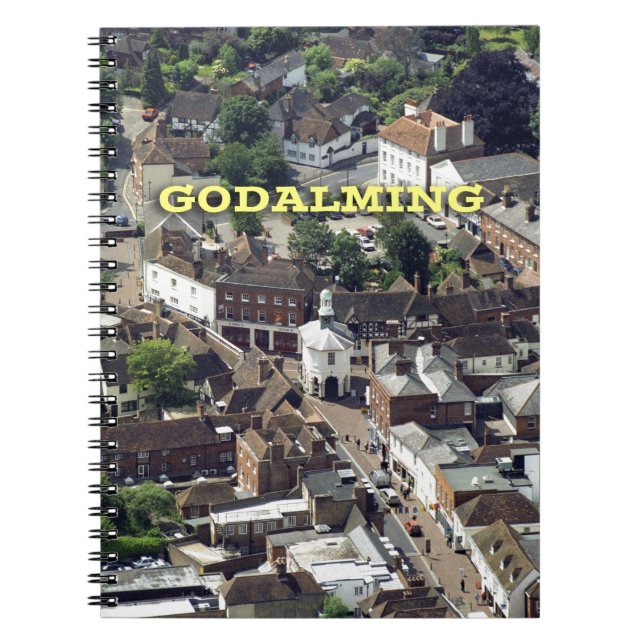 Caderno Espiral Godalming Surrey England (Frente)