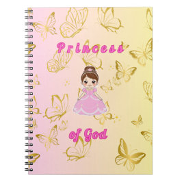 Caderno Espiral God's princess edition girls