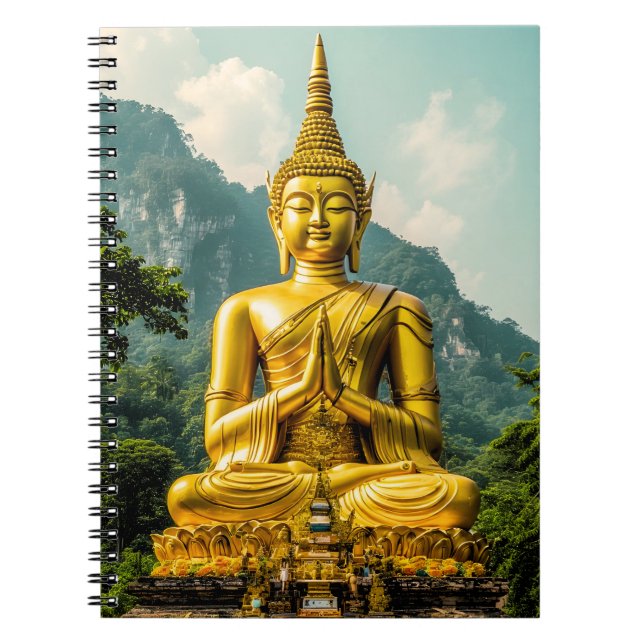 Caderno Espiral Golden Tranquility (Frente)