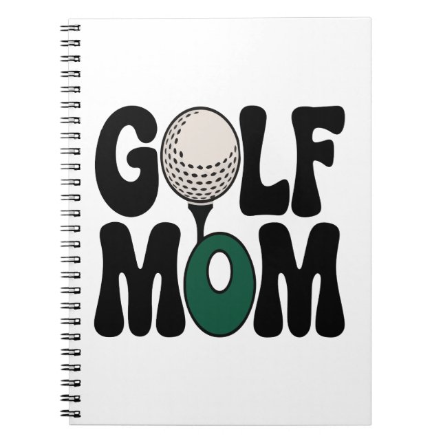 Caderno Espiral Golf Mãe (Frente)