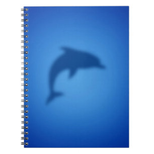Caderno Espiral Golfinho azul