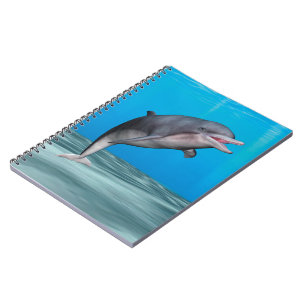 Caderno Espiral Golfinho Fofo