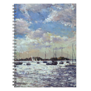Caderno Espiral Golfo claro da noite de Morbihan 2002