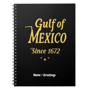 Caderno Espiral Golfo do México desde 1672, mergulho profundo na h