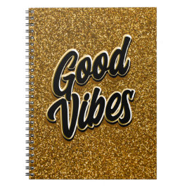 Caderno Espiral Good Vibes