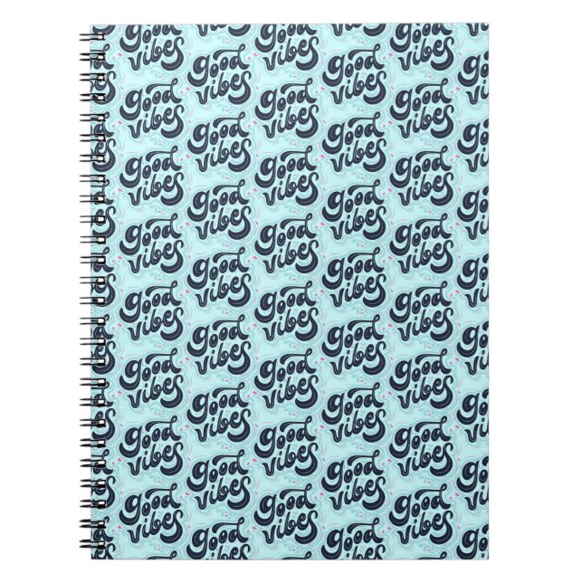 Caderno Espiral Good Vibes Notebook (Frente)
