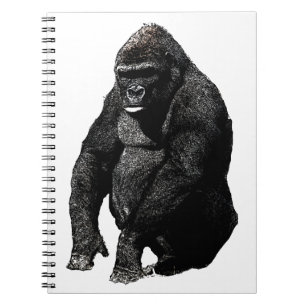 Caderno Espiral Gorila