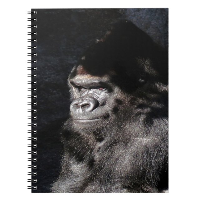 Caderno Espiral Gorila pensante (Frente)
