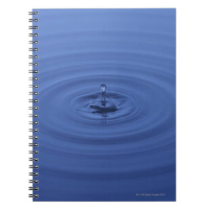 Caderno Espiral Gotas da água