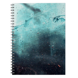 Caderno Espiral Gotas de água na janela de vidro