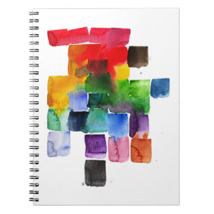 Caderno Espiral Goteje para baixo o efeito