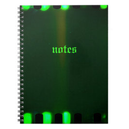 Caderno Espiral Gothic Harlequin Green Notebook