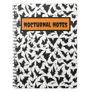Caderno Espiral Gótica Bats