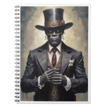 Caderno Espiral Gótico Baron Samedi