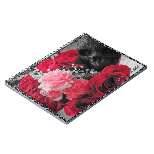 Caderno Espiral Gótico Glam (Left Side)