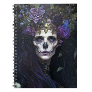 Caderno Espiral Gótico Queen Fantasy Art