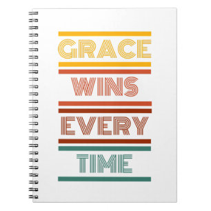 Caderno Espiral Grace ganha toda vez