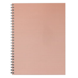 Caderno Espiral Gradiente de Pele Lisa