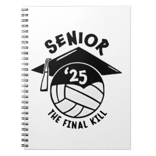 Caderno Espiral Graduação de Voleibol do mais velho 2025