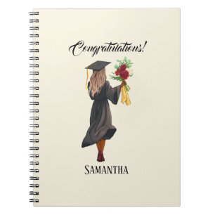 Caderno Espiral Graduação personalizada de aquarela (5)