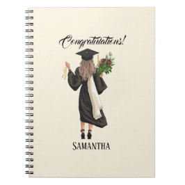 Caderno Espiral Graduação personalizada de aquarela (9)