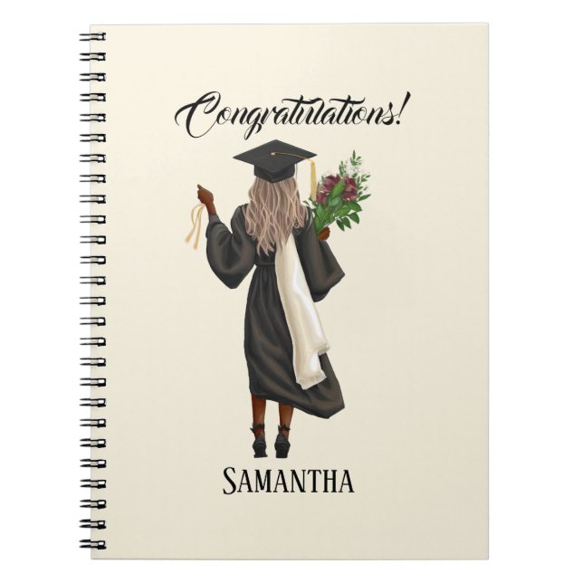 Caderno Espiral Graduação Personalizada por Aquarela (10) (Frente)