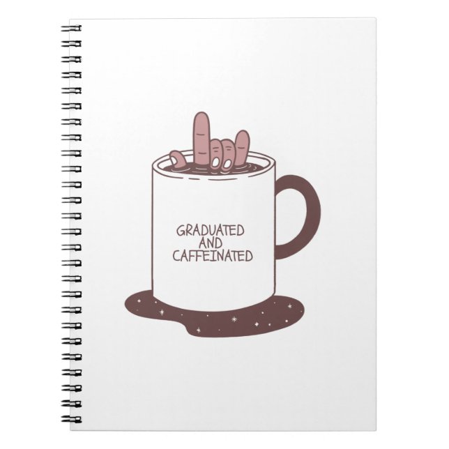 Caderno Espiral Graduado E Cafeinado (Frente)