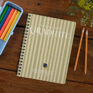 Caderno Espiral Graduation Advice & Message Notebook
