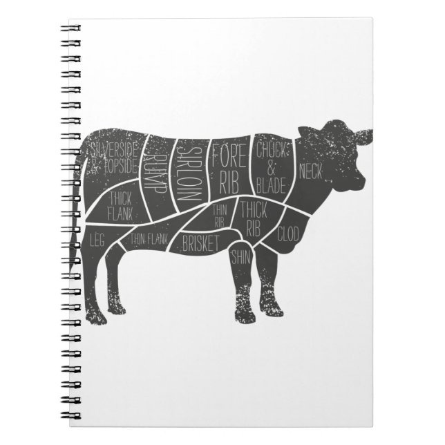 Caderno Espiral Gráfico de Bovinos (Frente)