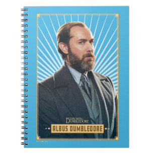 Caderno Espiral Gráfico de Caracteres Albus Dumbledore