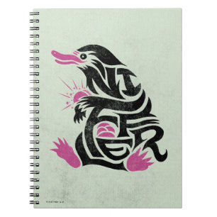 Caderno Espiral Gráfico de Tipografia NIFFLER™
