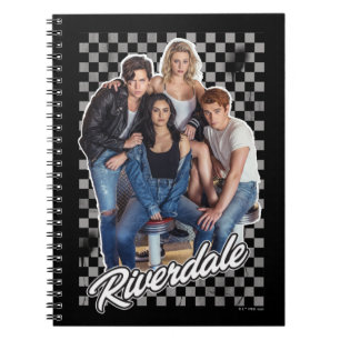 Caderno Espiral Gráfico do Grupo Riverdale Retro