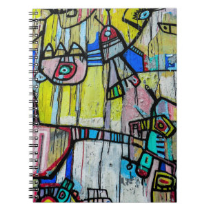 Caderno Espiral Grafite Art