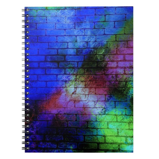 Caderno Espiral Grafite de parede (Frente)